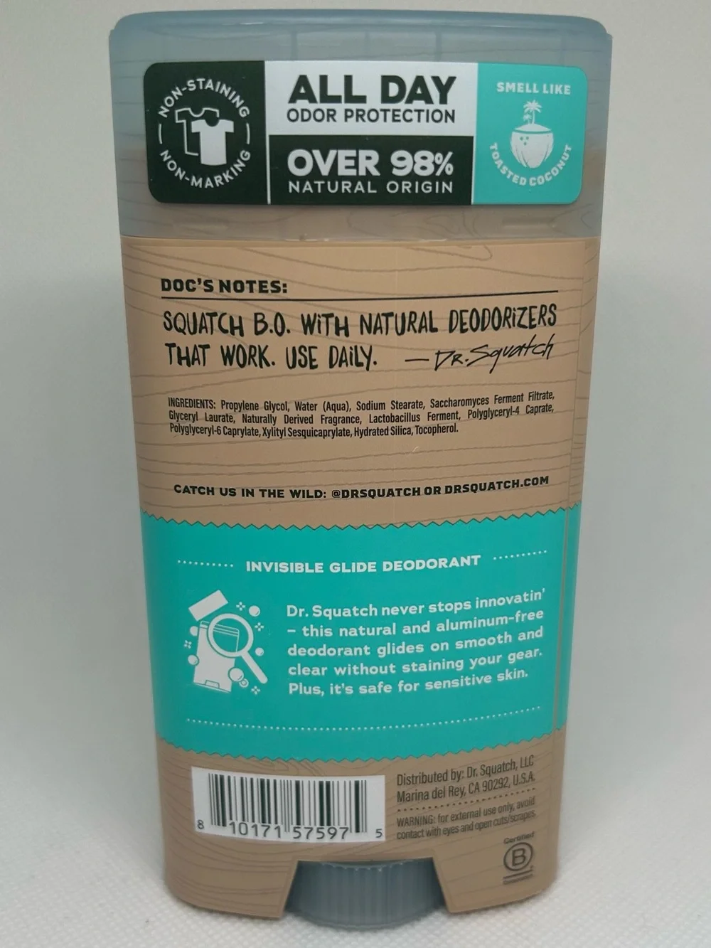 Dr. Squatch men natural
